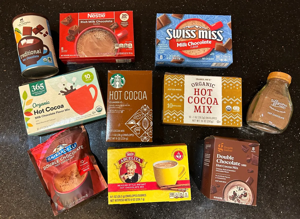 Chocolate Beverages & Ice Cream